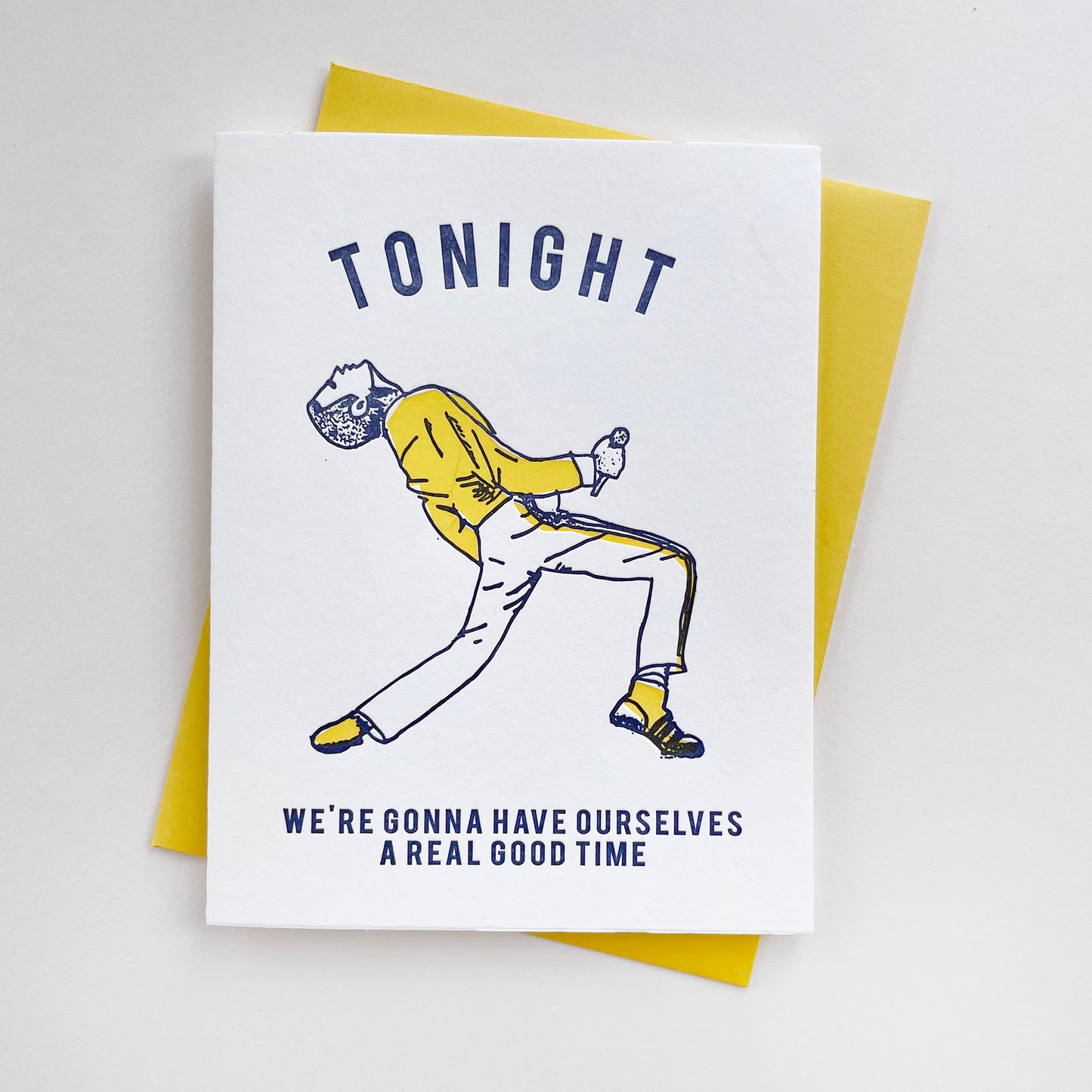Freddie Birthday - Letterpress Birthday Greeting Card