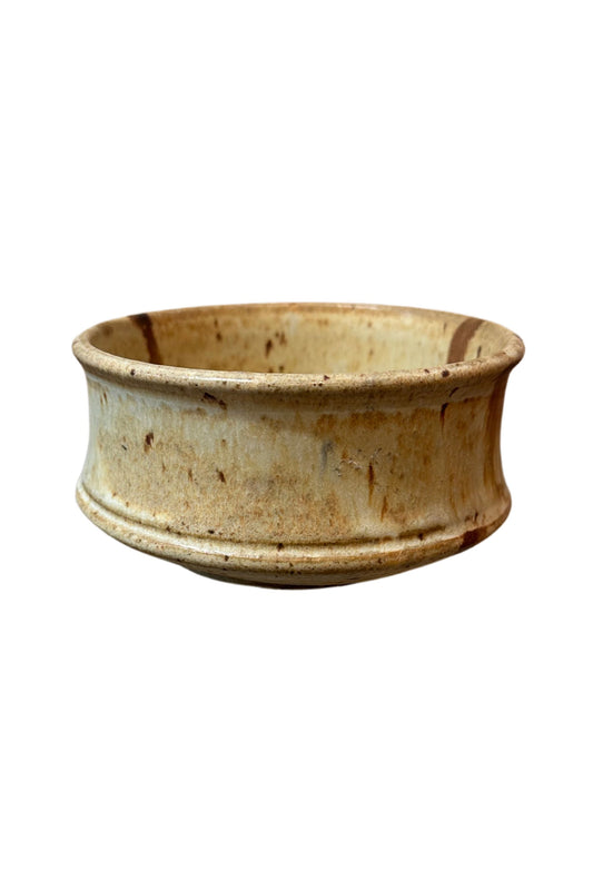Beige Tonal Studio Pottery Catch All Dish