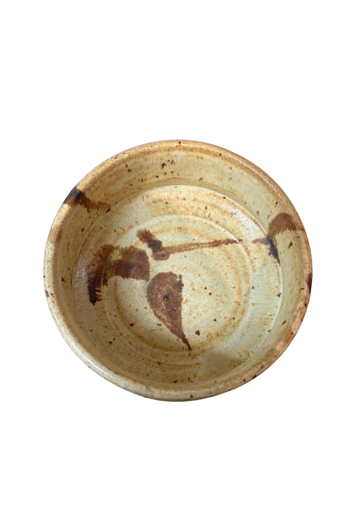 Beige Tonal Studio Pottery Catch All Dish