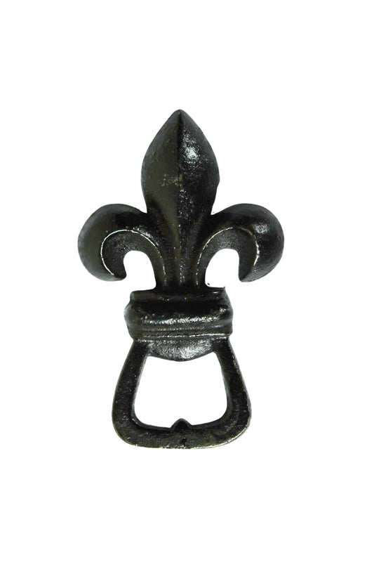 Cast Iron Flour De Lis Bottle Opener