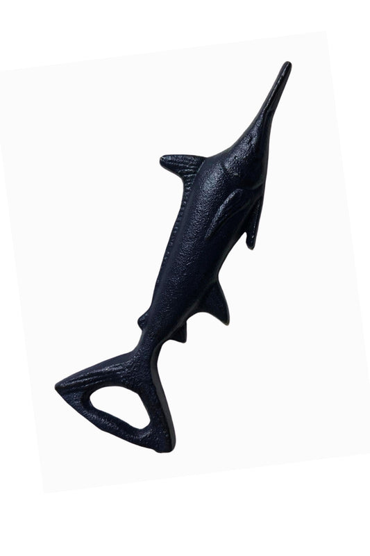 Cast Iron Marlin Fish Bottle Opener