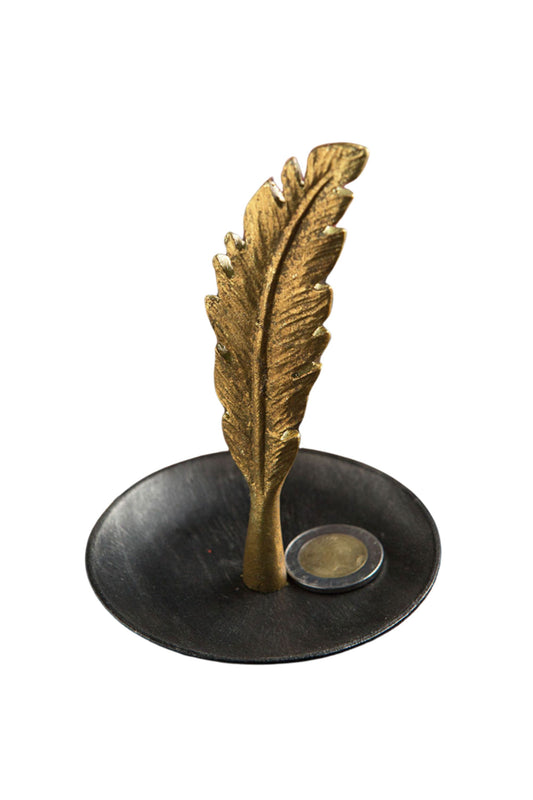 Feather Jewelry Catch All Holder