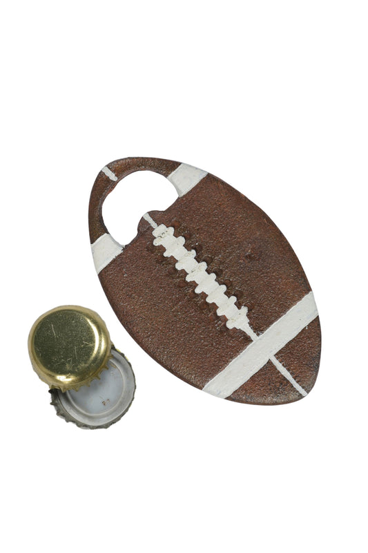 Cast Iron Football Bottle Opener