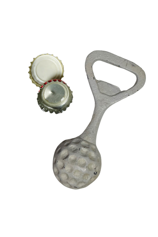 Cast Iron Golf Ball Bottle Opener