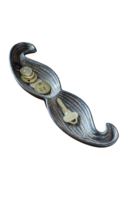 Cast Iron Mustache Tray